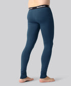 Bambus long johns petroleumsblå