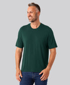 Bambus oversize t-shirt grøn mænd