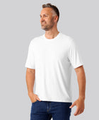 Bambus oversize t-shirt hvid mænd
