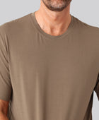 Bambus oversize t-shirt sand mand