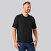 Bambus oversize t-shirt sort mænd