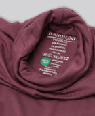 Bambus rullekrave i rose til damer carelabel
