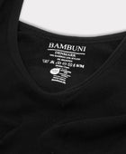 Bambus seamless bh bred strop sort til damer