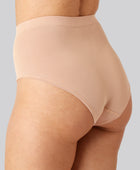 Bambus seamless maxi trusse beige til damer