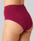 Bambus seamless maxi trusse bordeaux til damer