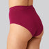 Bambus seamless maxi trusse bordeaux til damer