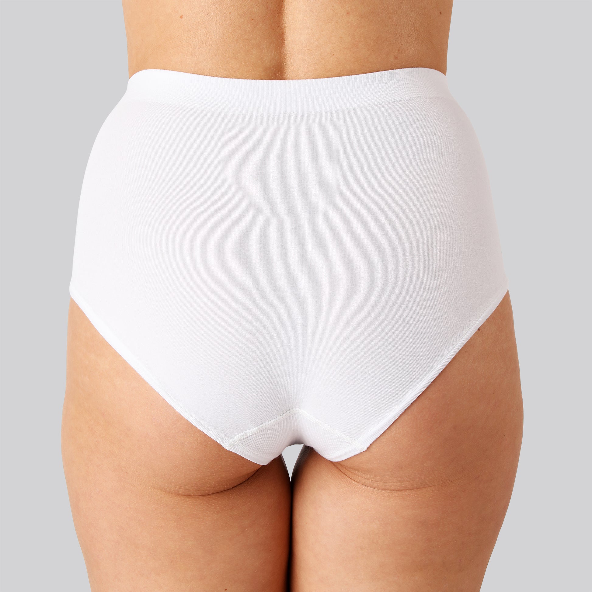 Bambus seamless maxi trusse i hvid til damer