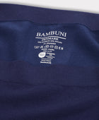 Bambus seamless maxi trusse navy
