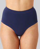 Bambus seamless maxi trusse navy til dame