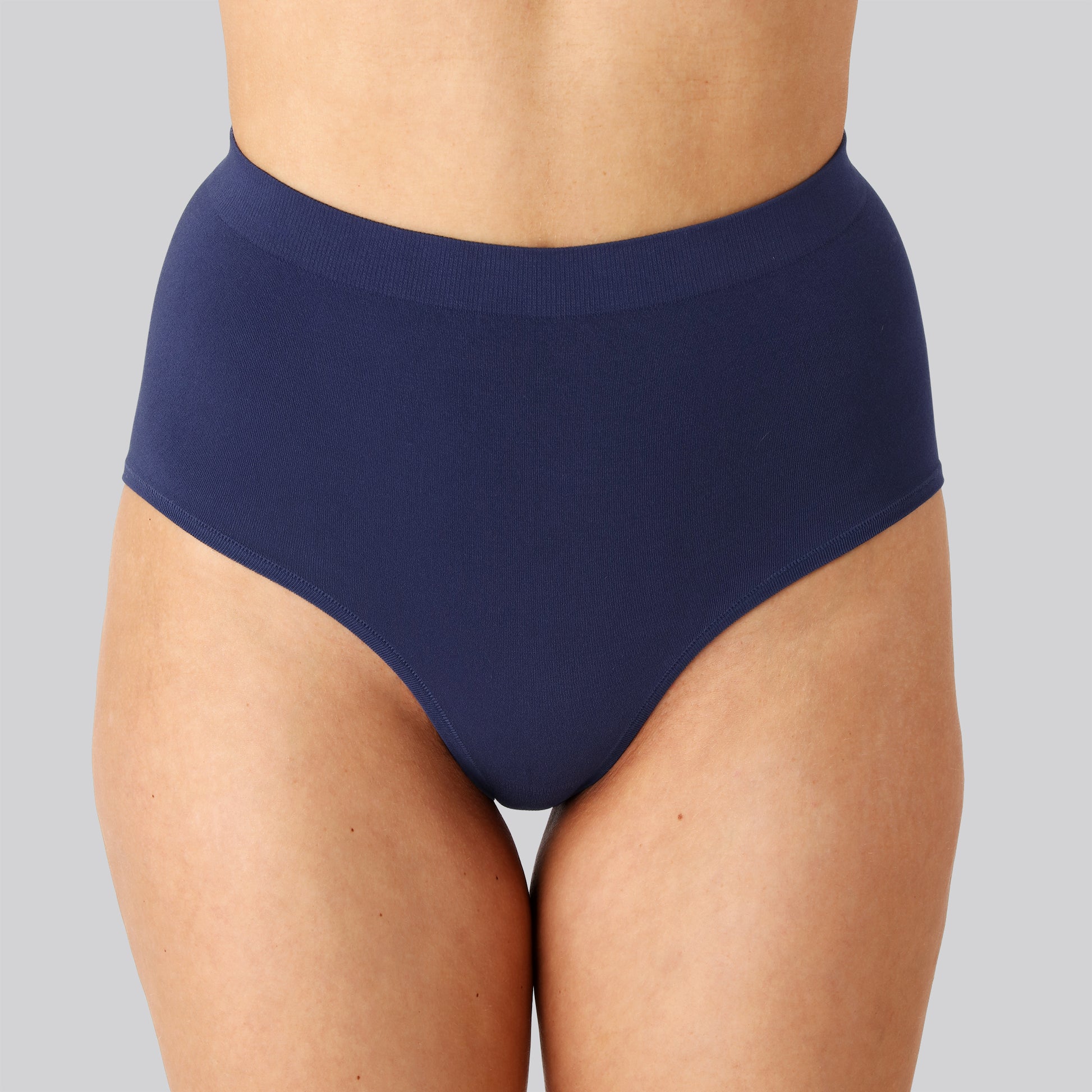 Bambus seamless maxi trusse navy til dame