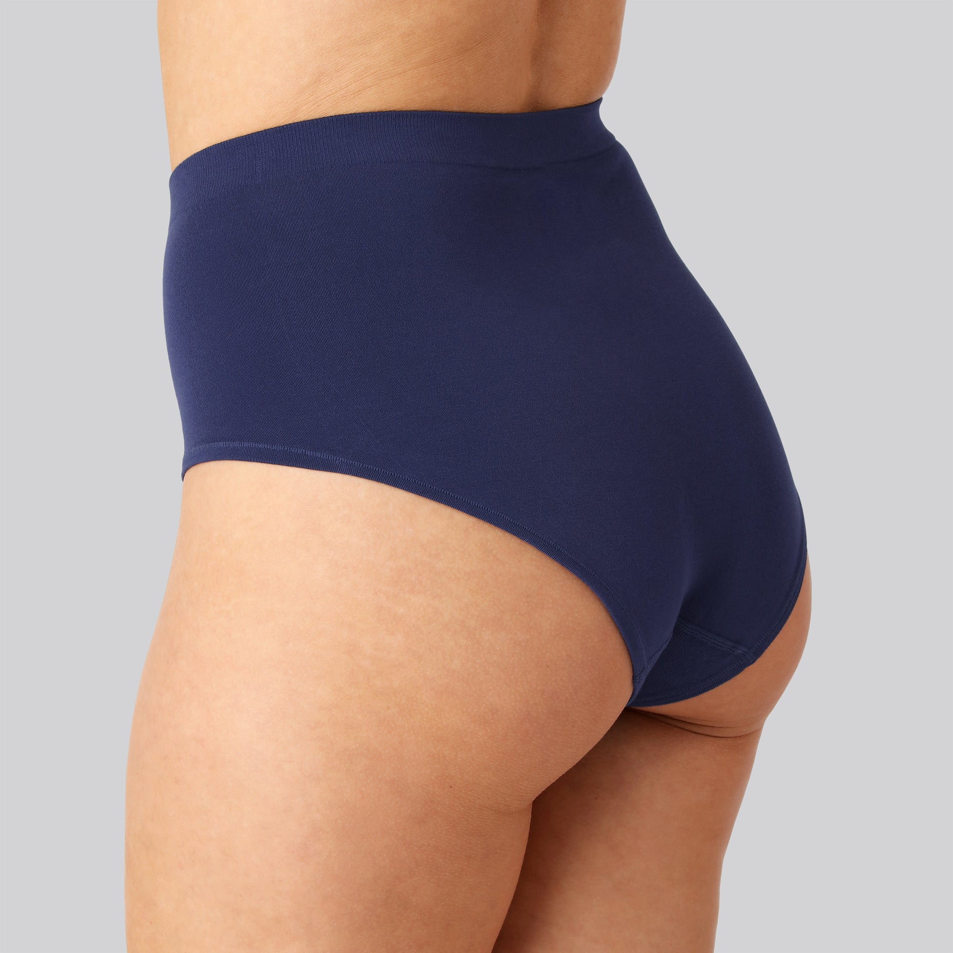 Bambus seamless maxi trusse navy til damer