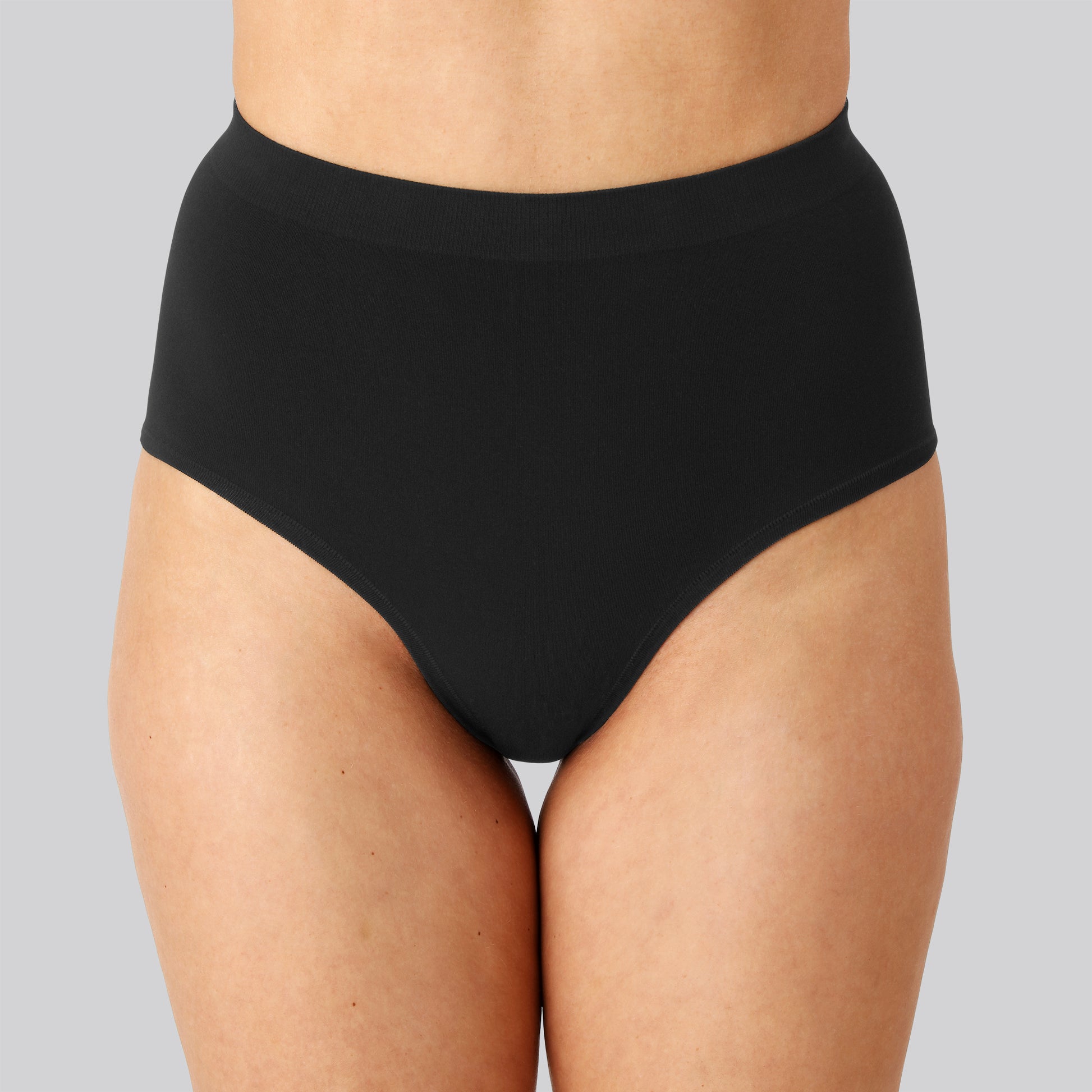 Bambus seamless maxi trusse sort til dame