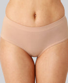 Bambus seamless tai trusse beige til dame