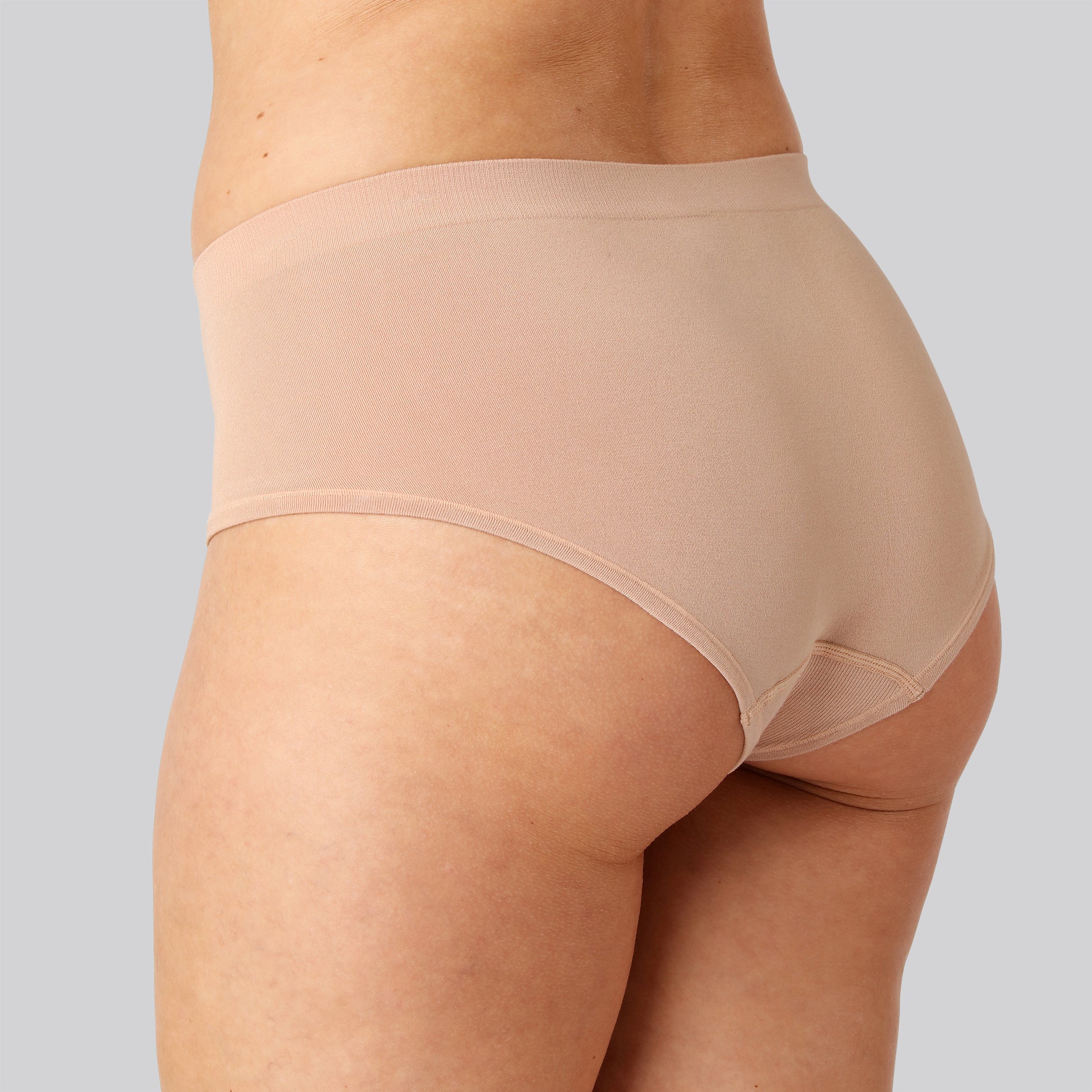 Bambus seamless tai trusse beige til damer