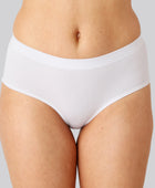 Bambus seamless tai trusse hvid til dame