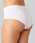 Bambus seamless tai trusse hvid til damer