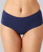 Bambus seamless tai trusse i navy til damer