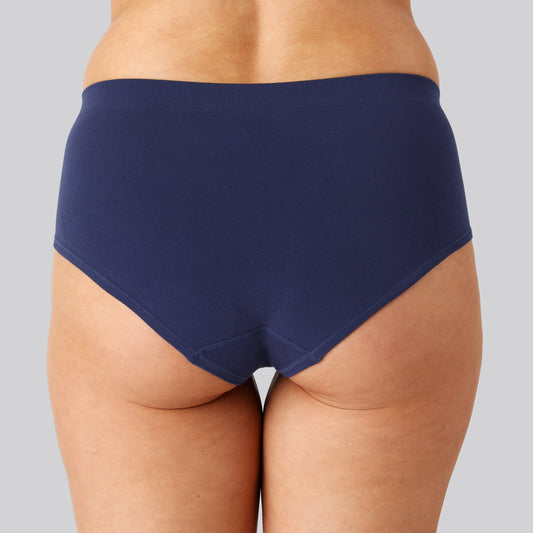 Bambus seamless tai trusse navy til dame