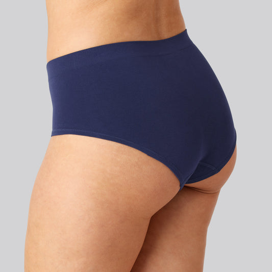 Bambus seamless tai trusse navy til damer