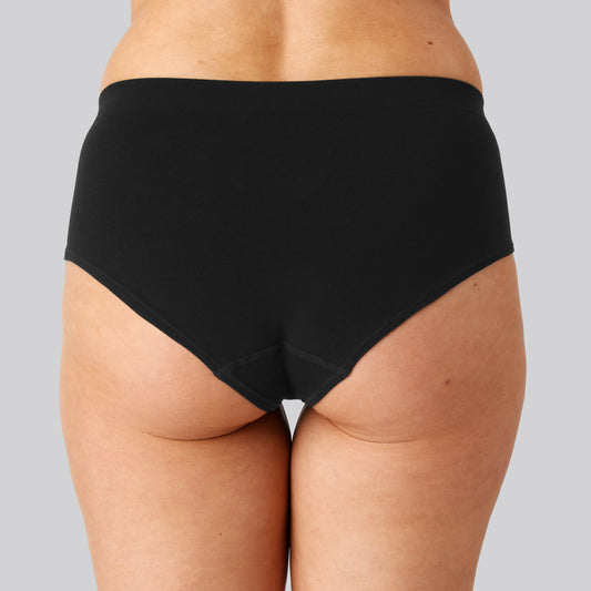 Bambus seamless tai trusse sort til dame