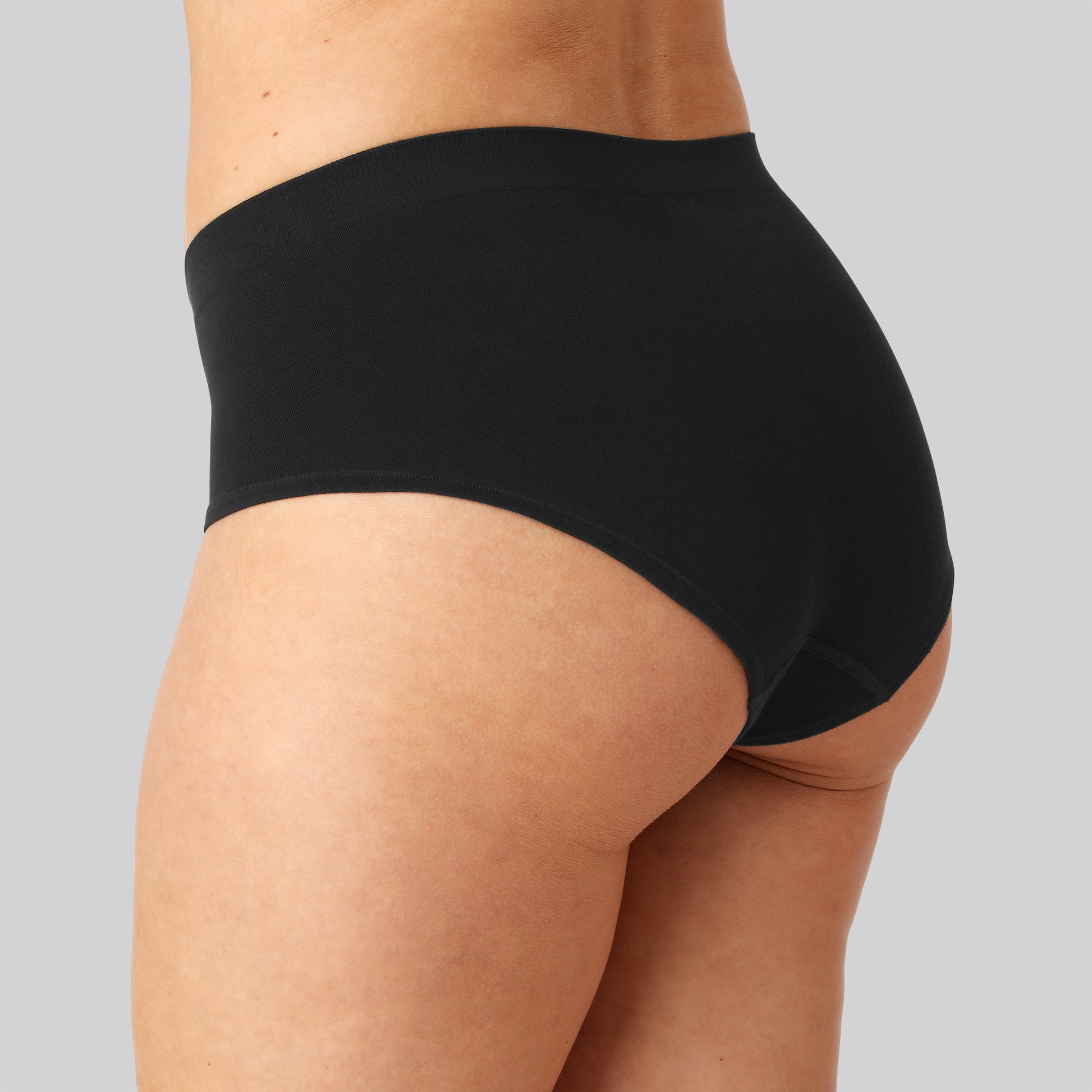 Bambus seamless tai trusse sort til damer