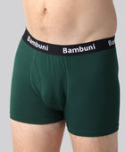 Bambus underbukser grøn mænd m. gylp