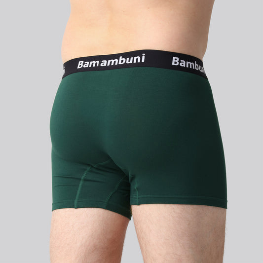 Bambus underbukser grøn mænd m. gylp bag