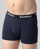 Bambus underbukser navy mænd m. gylp