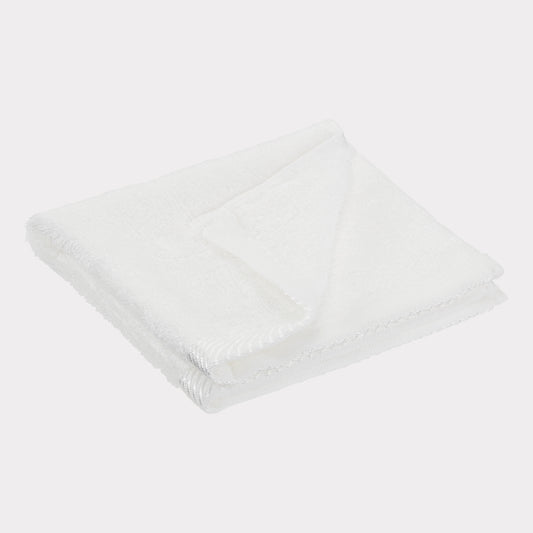 Witte bamboe washandjes