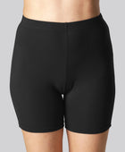 Zwarte bamboe shorts voor dames van Bambuni