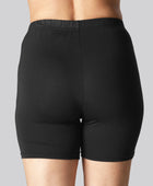 Zwarte bamboe shorts voor dames van Bambuni