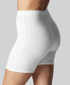 Witte bamboe shorts voor dames van Bambuni