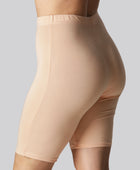 Beige bamboe shorts voor dames van Bambuni