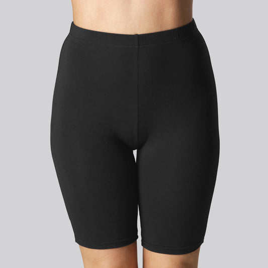 Zwarte bamboe shorts voor dames van Bambuni