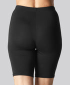 Bamboe shorts in zwart voor dames van Bambuni