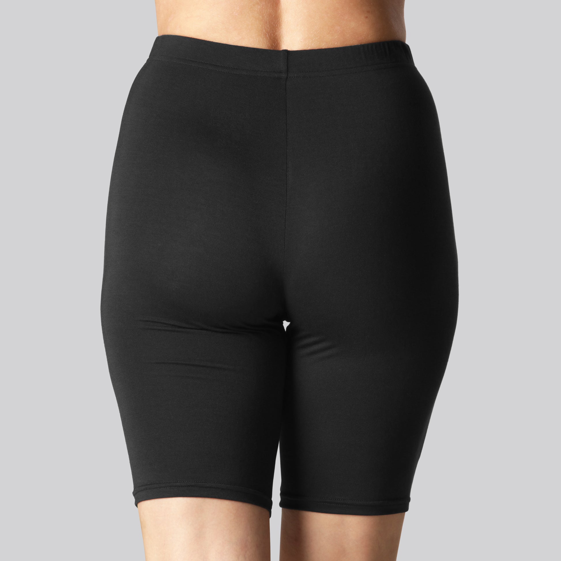 Bamboe shorts in zwart voor dames van Bambuni