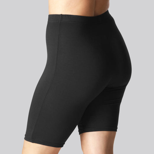 Bamboe shorts in zwart voor dames van Bambuni