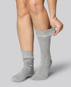 Bamboe sokken in grijs voor dames