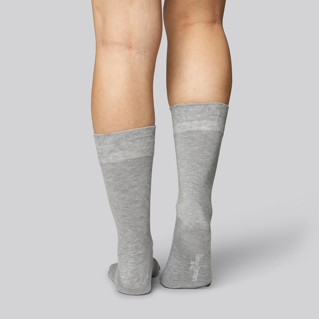 Bamboe sokken in grijs voor dames