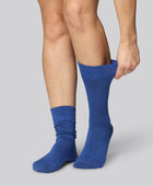 Bamboe sokken in koningsblauw voor dames