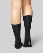 Bamboe sokken zonder elastiek in zwart voor dames