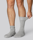 Bamboe sokken in grijs voor heren