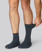 Bamboe sokken in donkergrijs voor heren