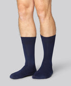 Bamboe sokken in marineblauw voor heren