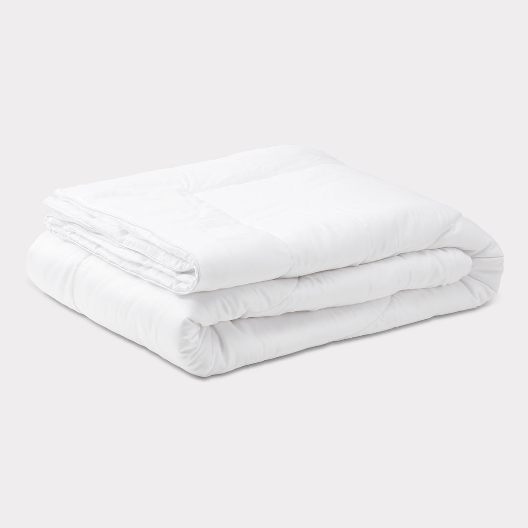 Bambuni bamboe tweepersoons dekbed in wit