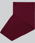 Bamboe nekwarmer in bordeauxrood