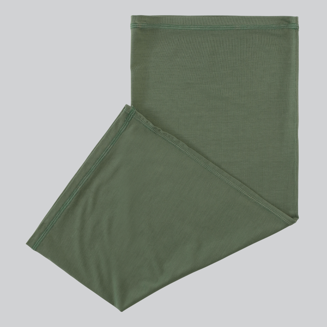 bamboe sjaal in het groen