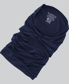 Bamboe nekwarmer in blauw