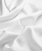 Bamboe plat laken in wit