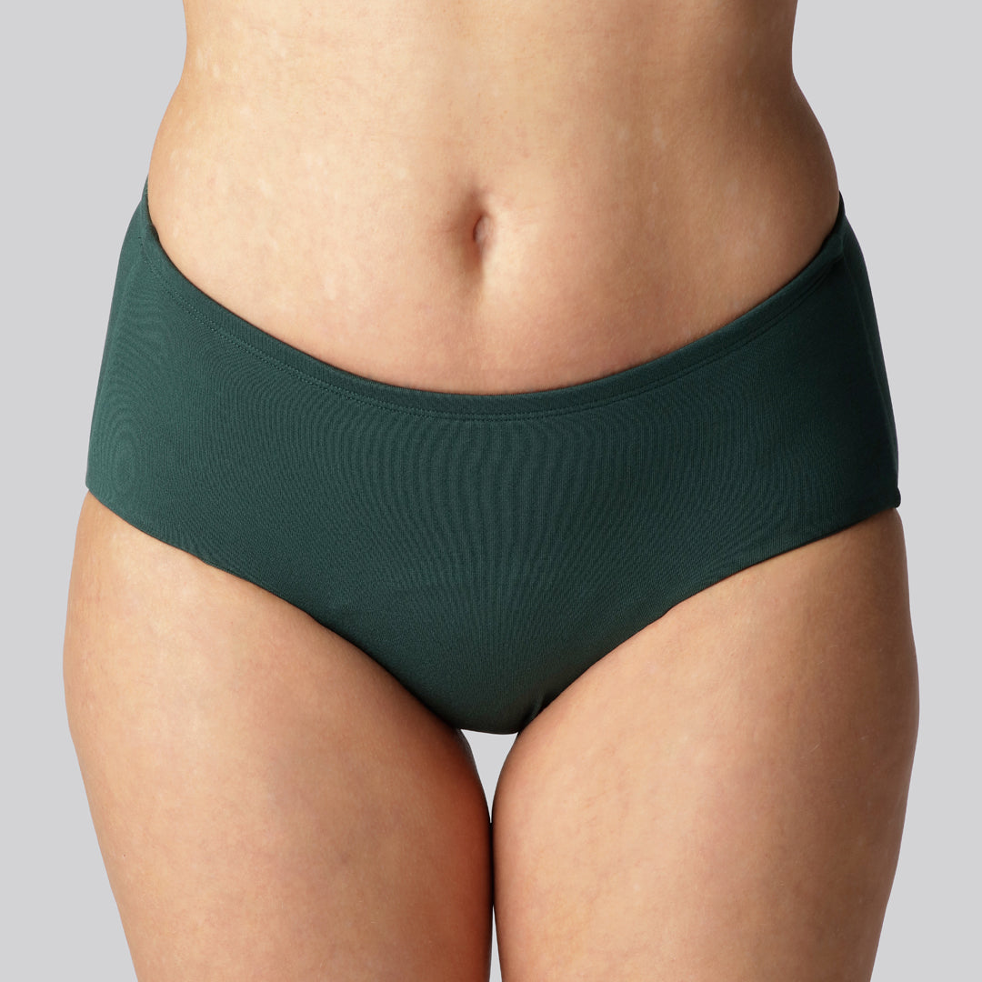 Bambuni bamboe incontinentiebroekjes in groen voor vrouwen